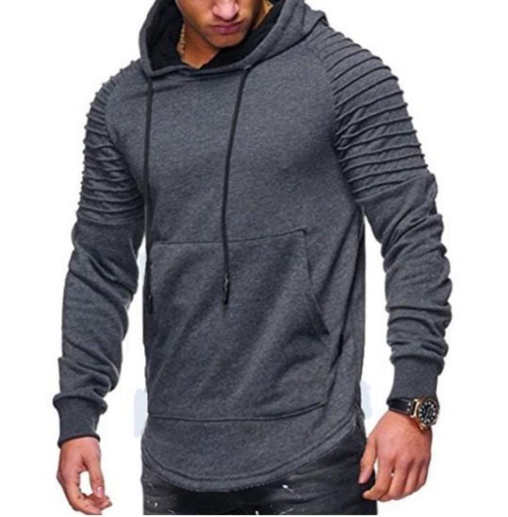 Slim Fit Motorcycle Jacket for Men in Ebony