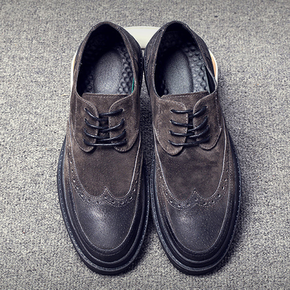 Lace Up Suede Footwear for Men