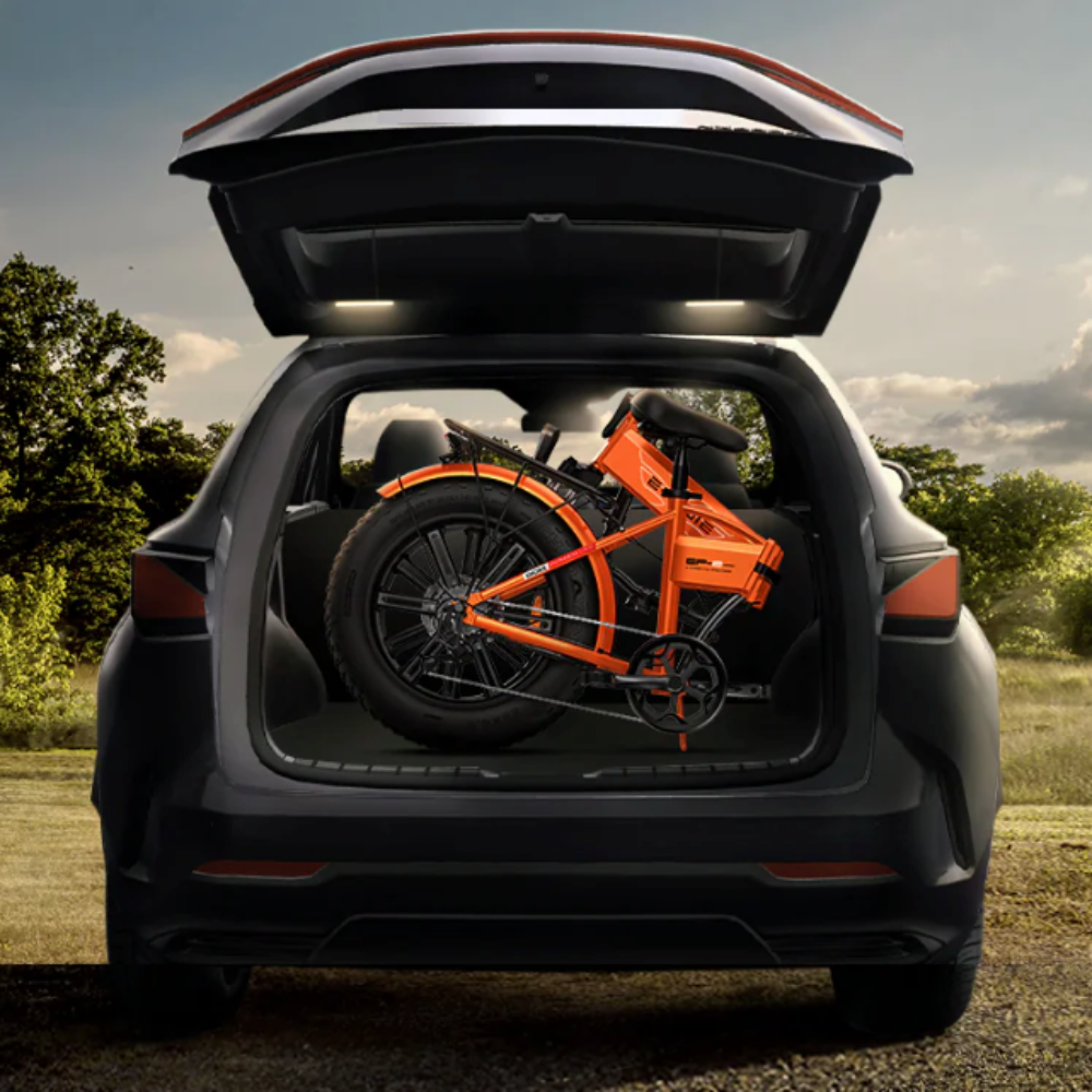 Foldable 750W E-Bike with Shimano 7-Speed Transmission: Unleash Your Speed