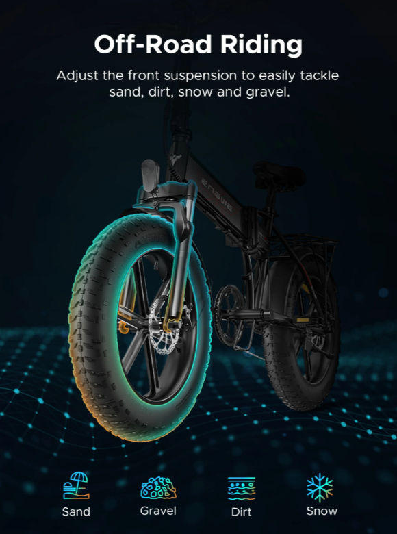 Foldable 750W E-Bike with Shimano 7-Speed Transmission: Unleash Your Speed