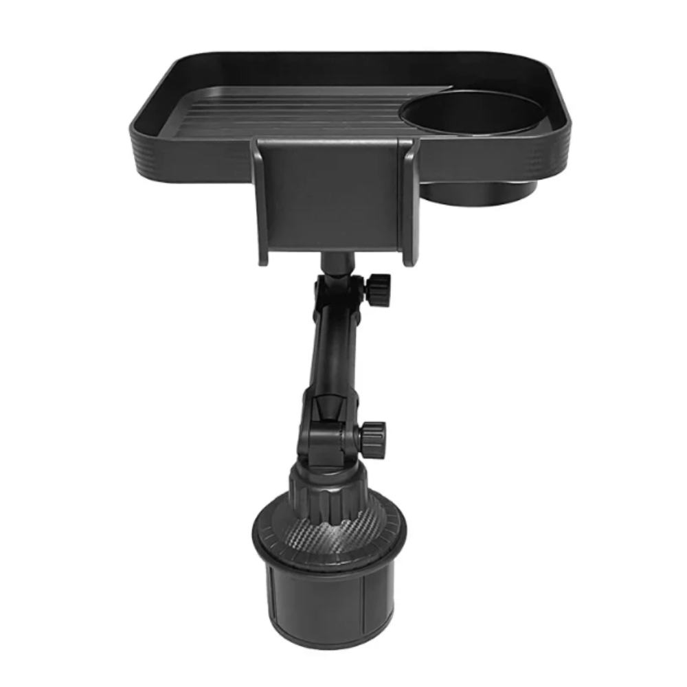 Rotating Car Drink and Snack Tray - 360-Degree Swivel