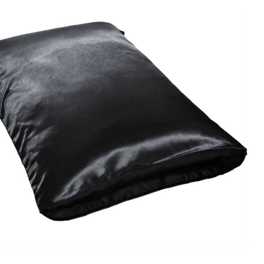 Satin Silk Pillowcase for Youthful Skin & Healthy Hair - Set of 2