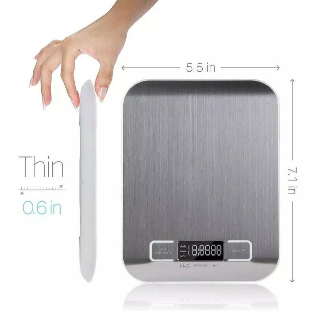 Stainless Steel Electronic Kitchen Scale: Enhancing Precision in Culinary Measurements