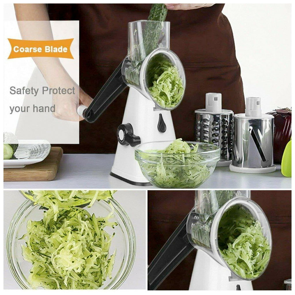 Multi-purpose Stainless Steel Kitchen Slicing and Grating Set