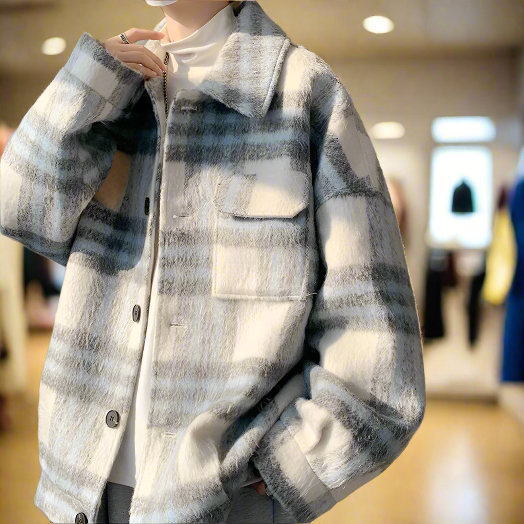 Plaid Shirt Jacket for Men: Enhancing Core Significance with a Fresh Twist