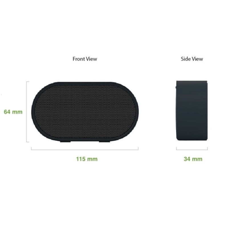 Mini Portable Speaker with Powerful Bass and Bluetooth 5.0 Connectivity