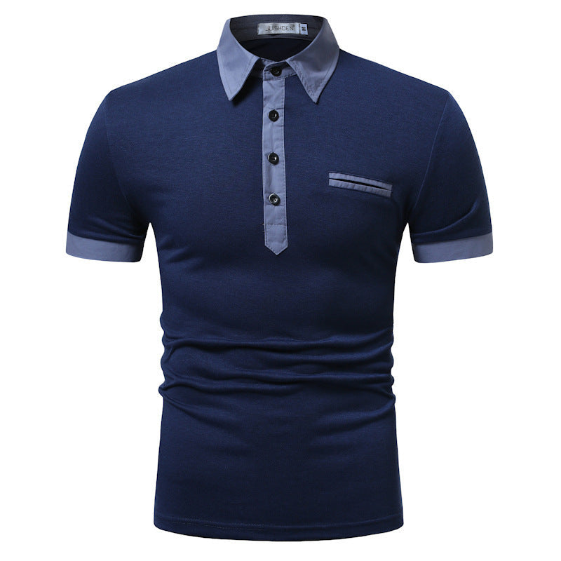 2-colored Dress Polo Shirt