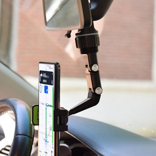 Car Support Bracket with Versatile Functions: black, gray vehicle-mounted phone holder, functional minimal style