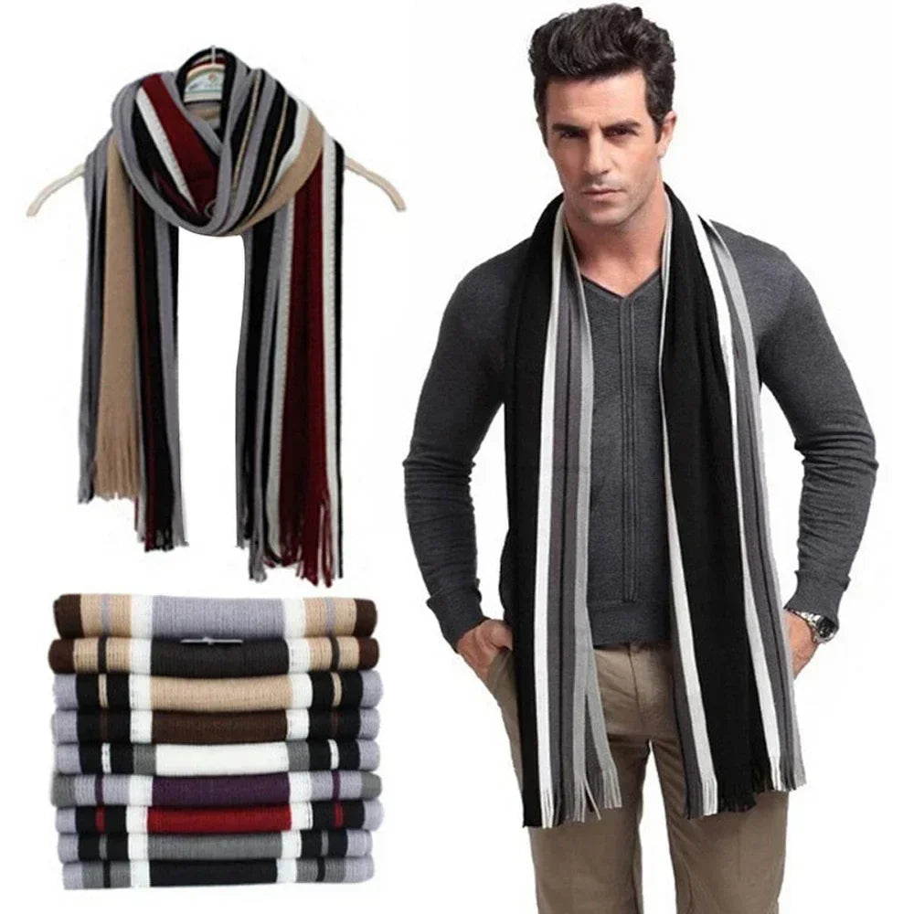 Cozy and Comfortable Patterned Scarf