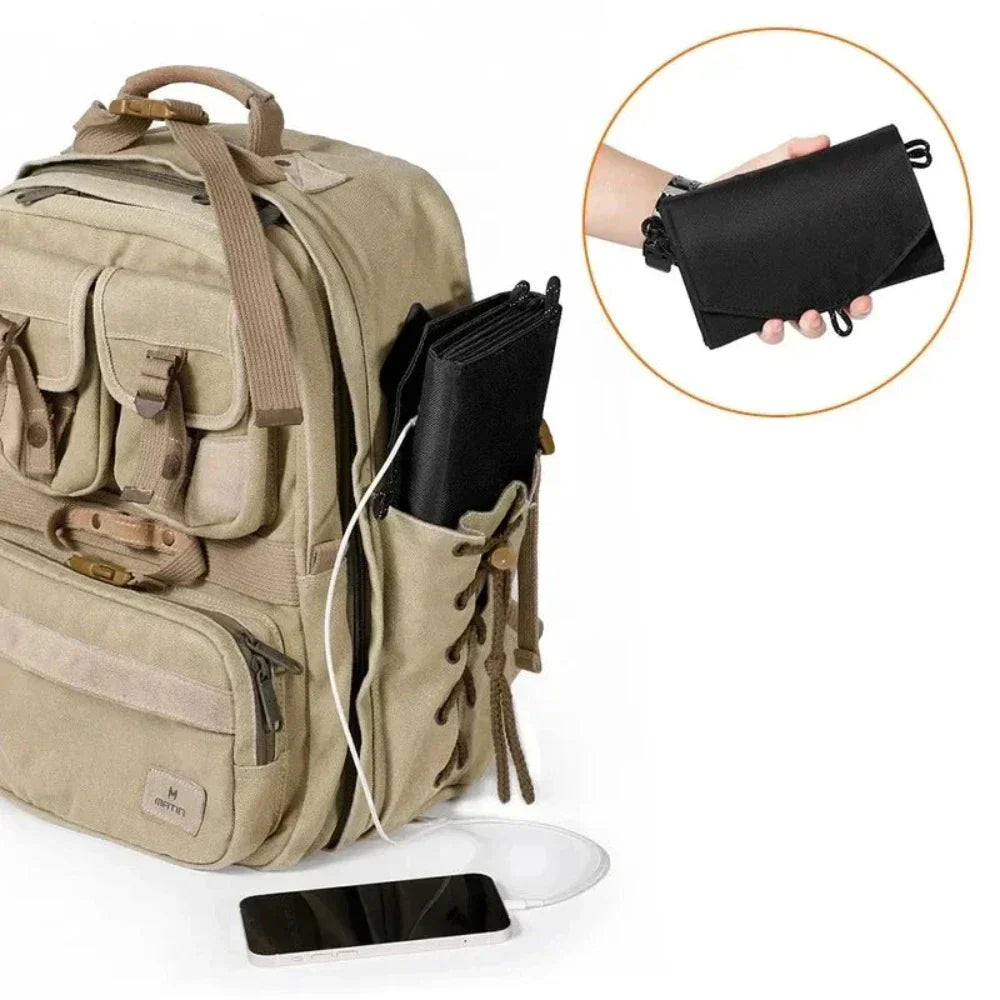 Cell Phone Solar Charger with USB Connection - Portable