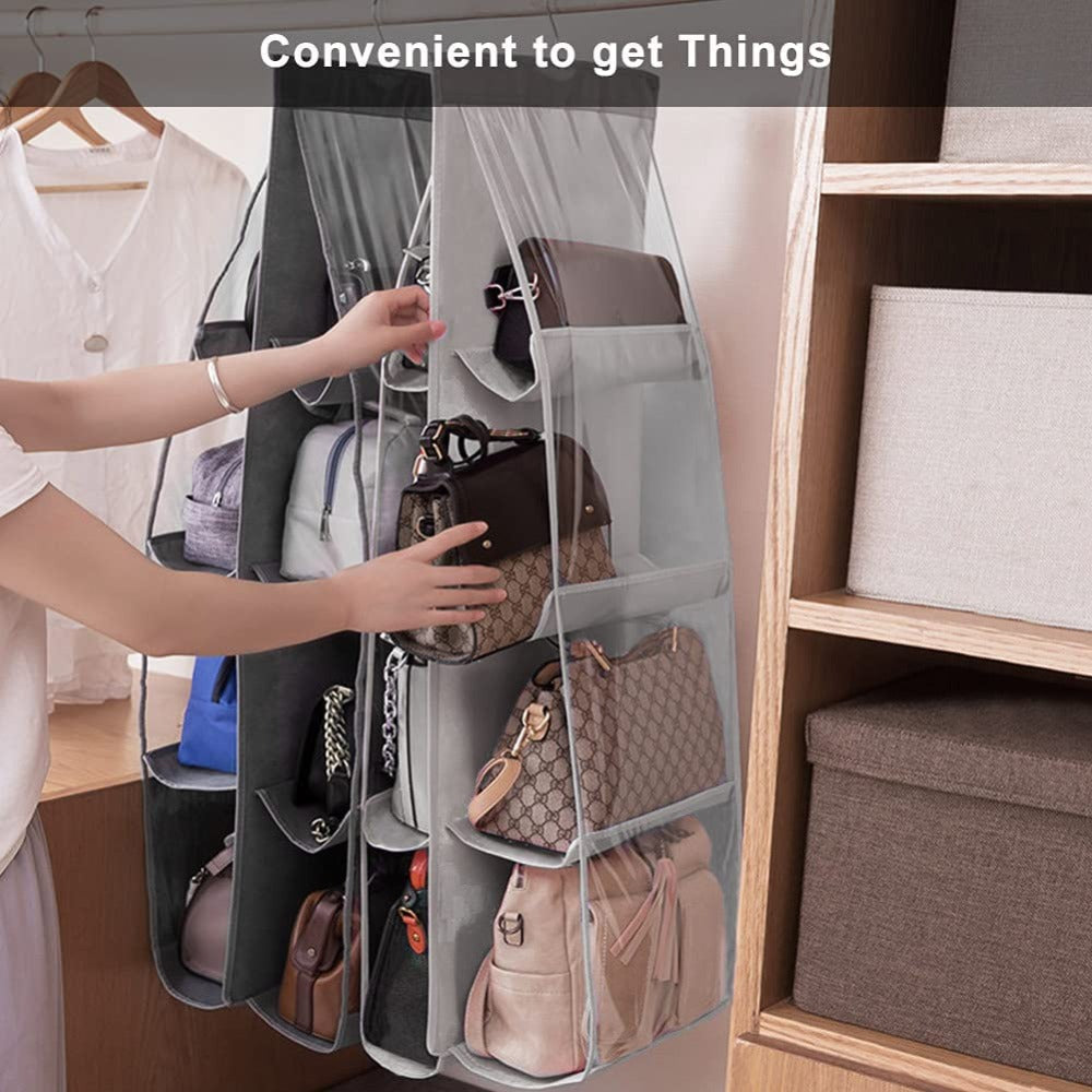 Hanging Handbag Organizer for a Neat and Tidy Closet