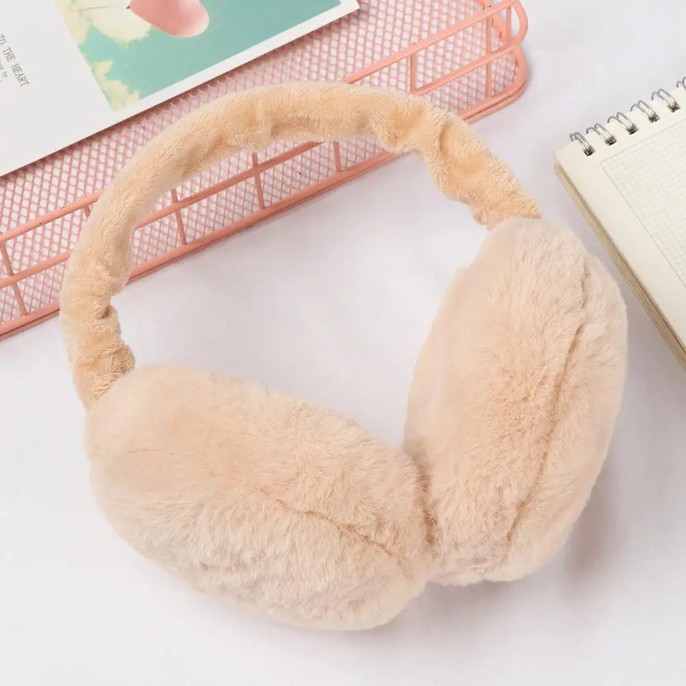 Fuzzy Ear Warmers for Winter
