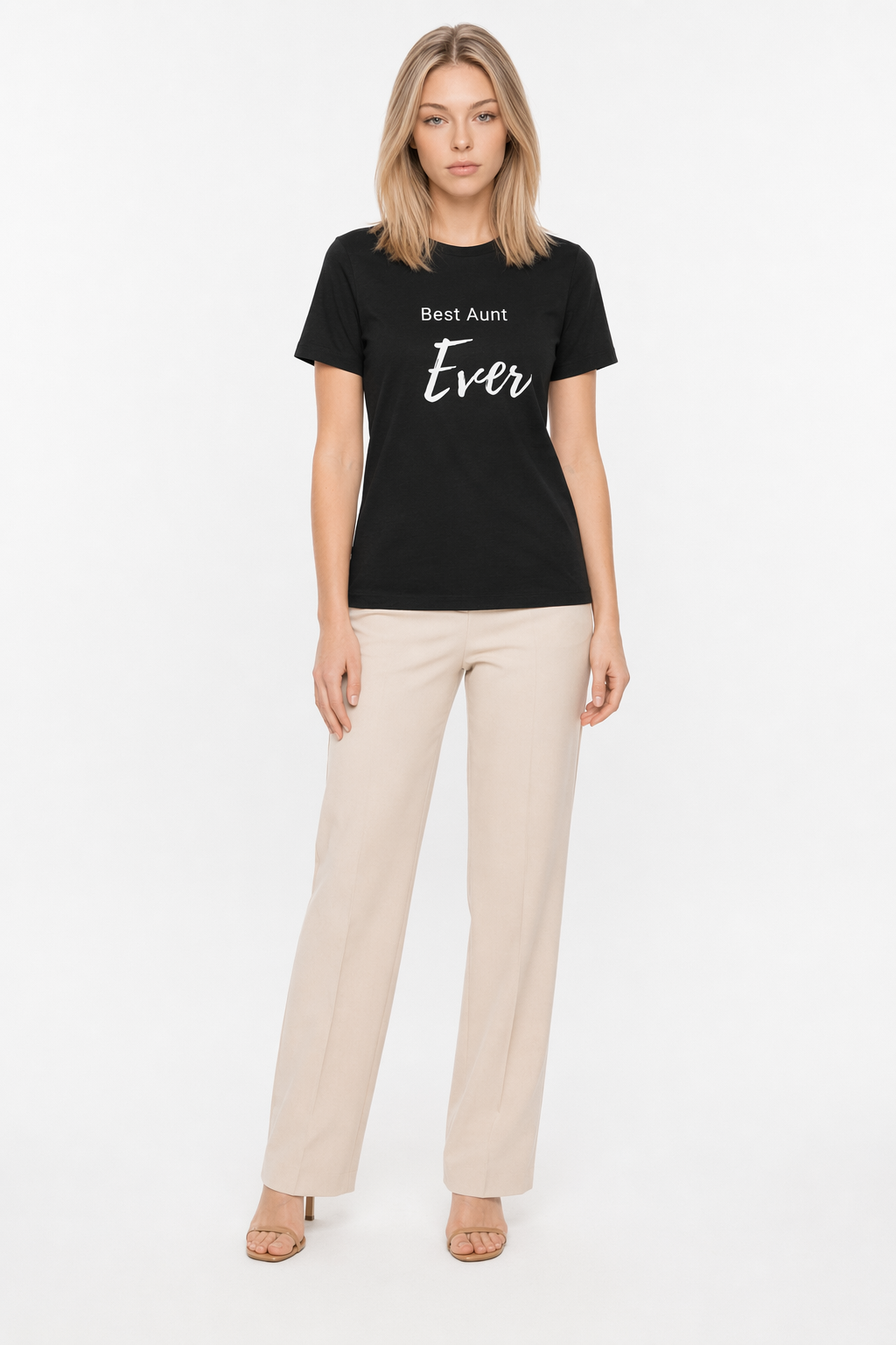 Black Logo T-Shirt for the Greatest Aunt Default