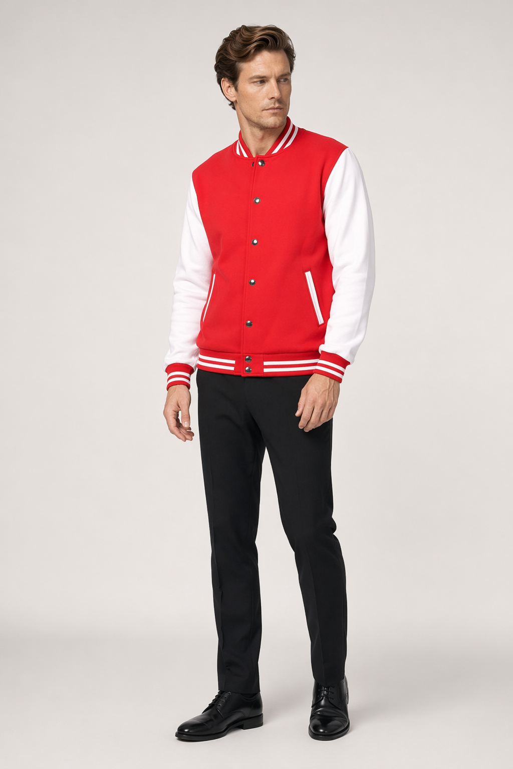 Red Unisex Baseball Coat Default