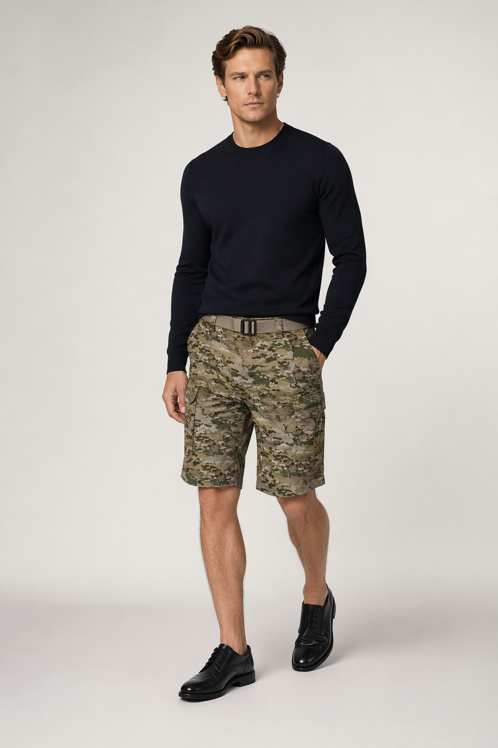 Efficient Outdoor Shorts for Men with Fast Drying Capability CP Camo