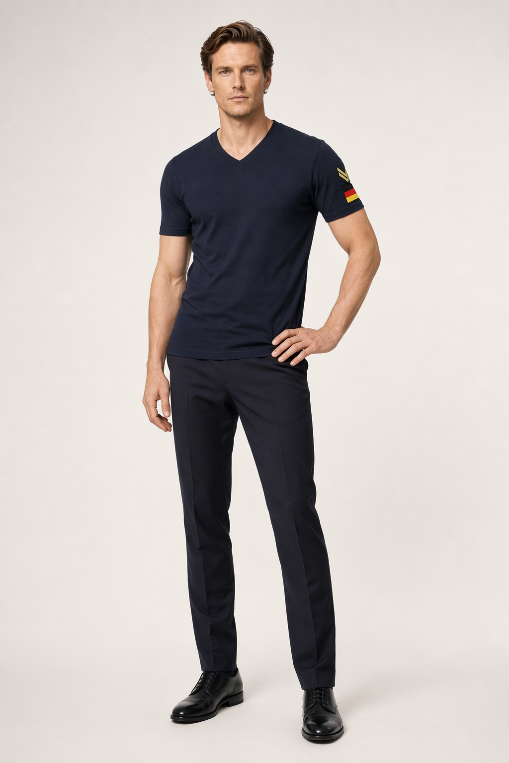 Army Tee Shirt for Men Navy