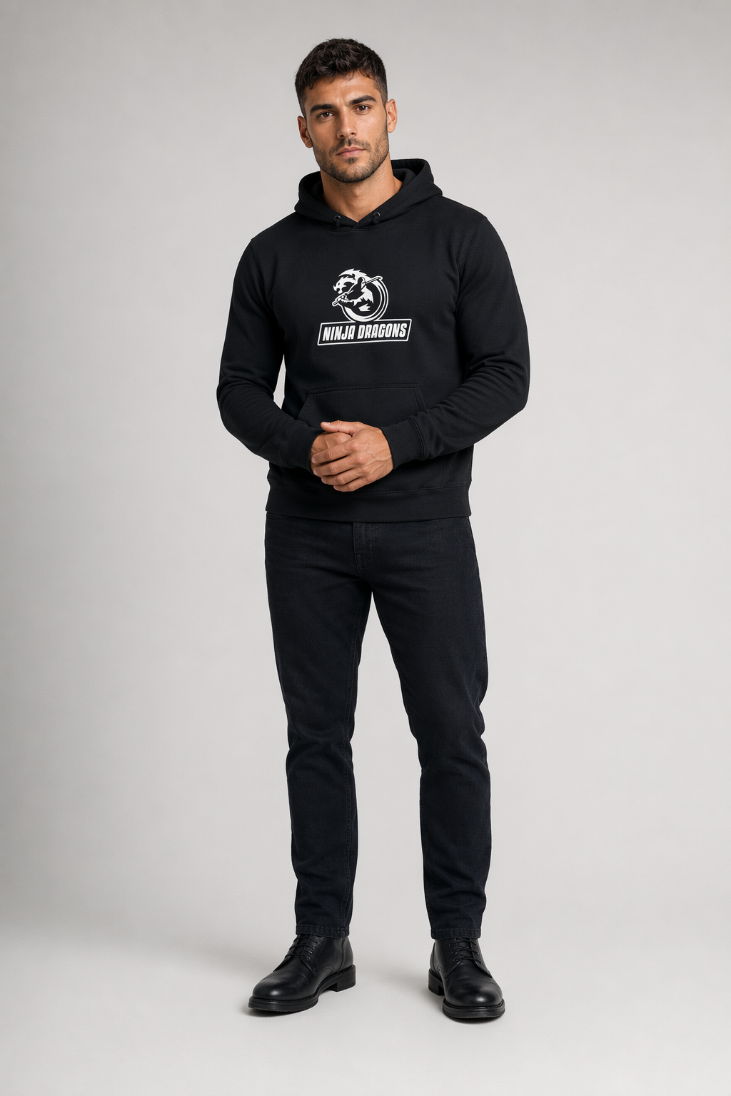 Hooded Sweatshirt with ND Logo Default