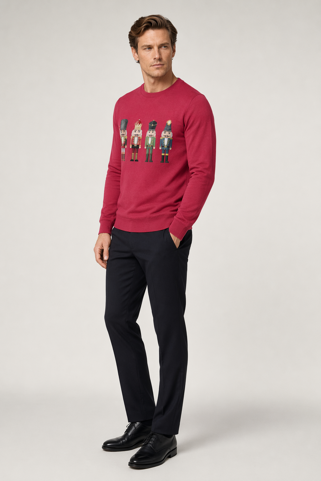 Toys Soldiers Sweatshirt for Men Red