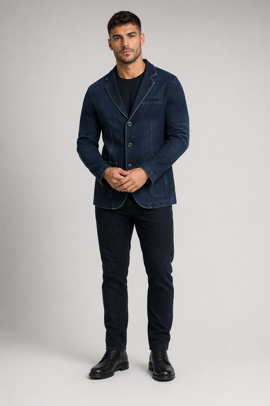 Denim Sports Jacket for Men Default
