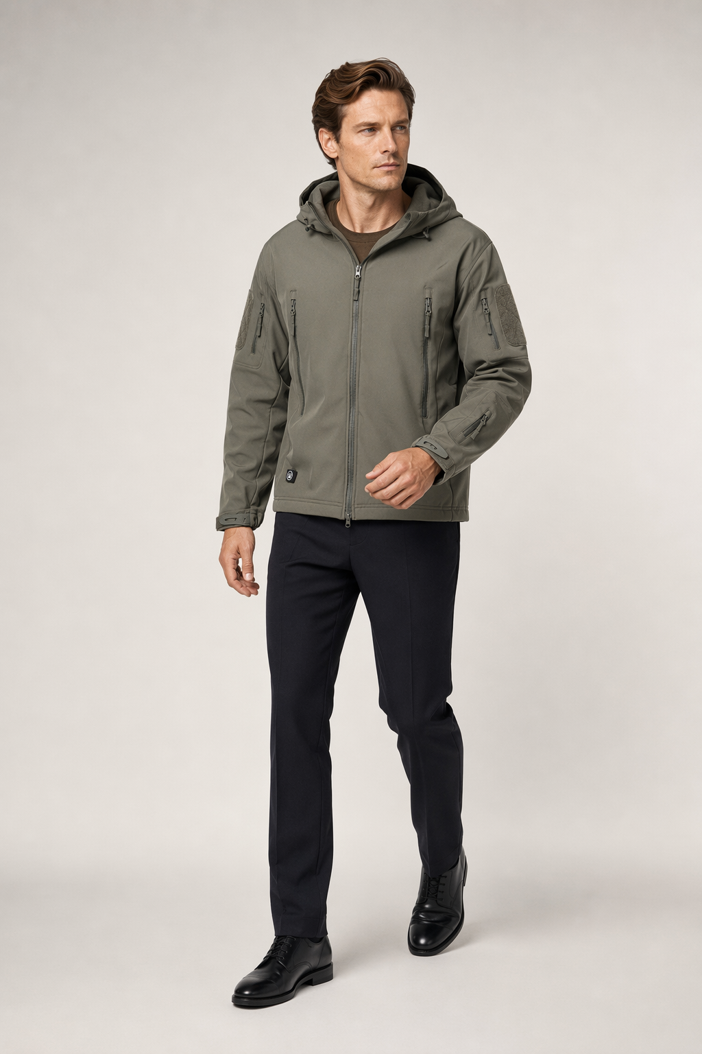 Wind and Waterproof Military-Inspired Men's Jacket Default