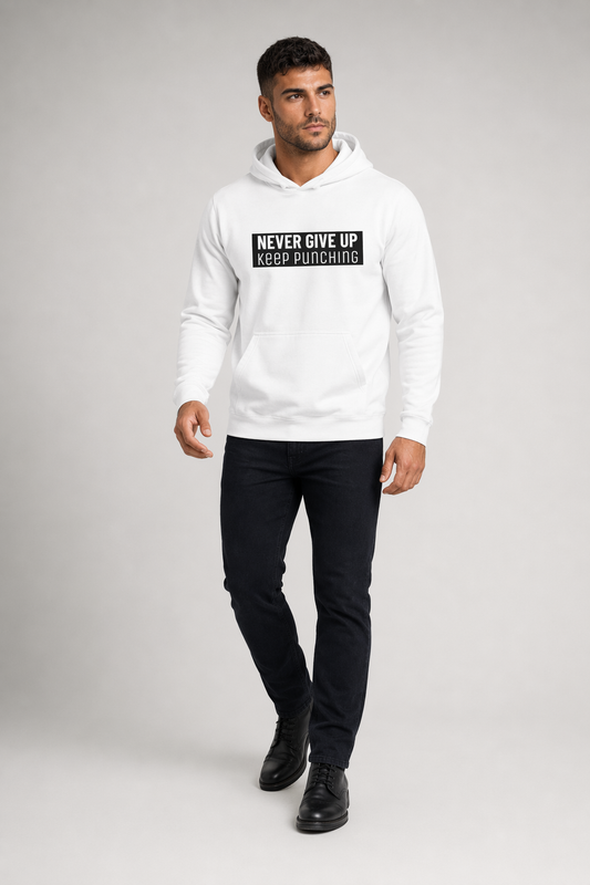 Men's Perseverance Pullover Hoodie White