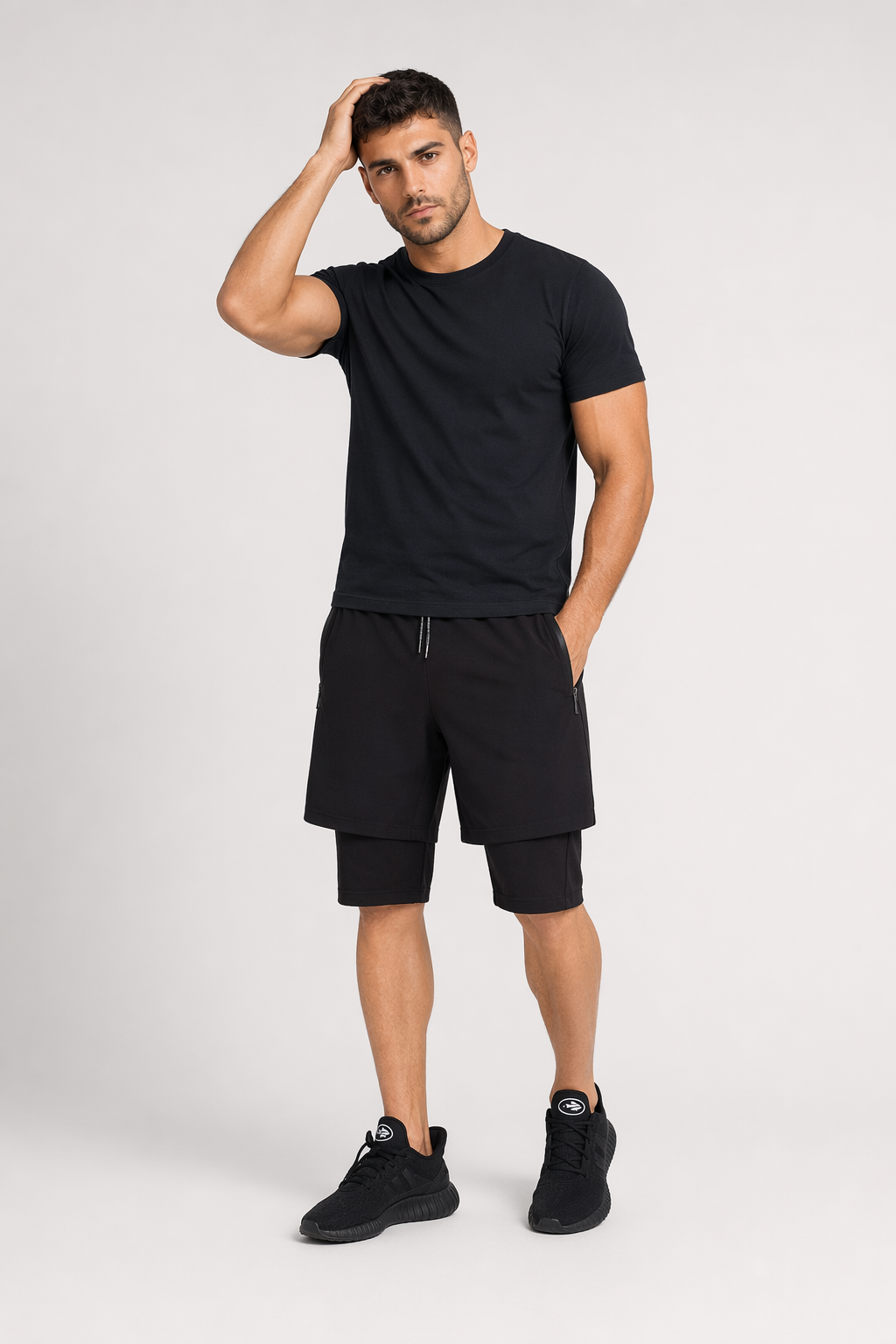 Dual-Layered Men's Shorts Default