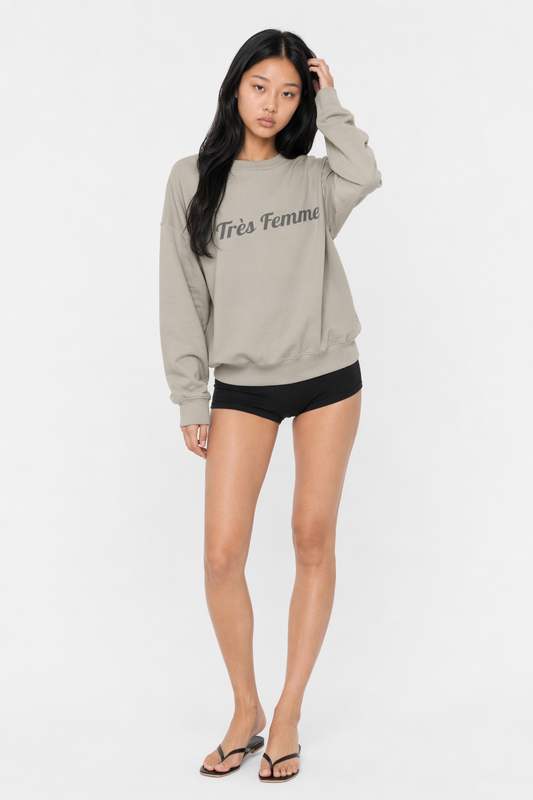 Logo Femme Crewneck Sweatshirt for Women Default
