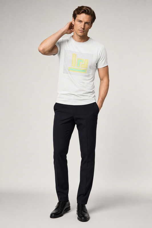 Grunge Block Men's Short Sleeve Gaming T-Shirt Default