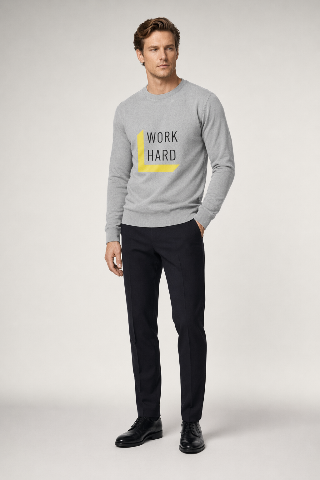Men's Sweatshirt for a Motivational Work Ethic Default