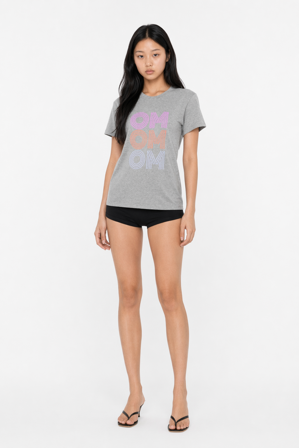 Yoga T-Shirt for Women - Empower Your Mind and Body with Style Sport Grey