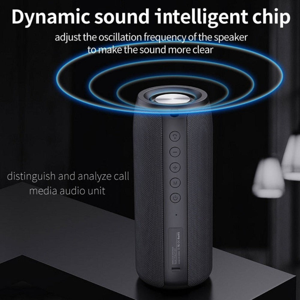 Portable Waterproof Bluetooth Subwoofer Speaker