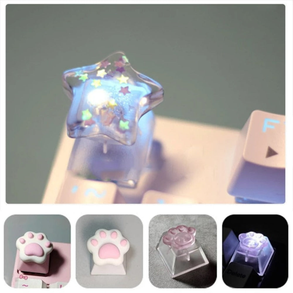 Cartoon Design Keycap Set