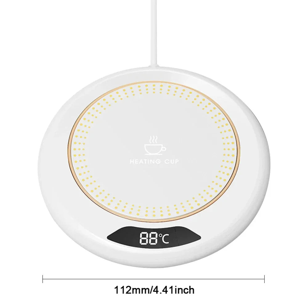 Digital Display USB Coffee Mug Warmer