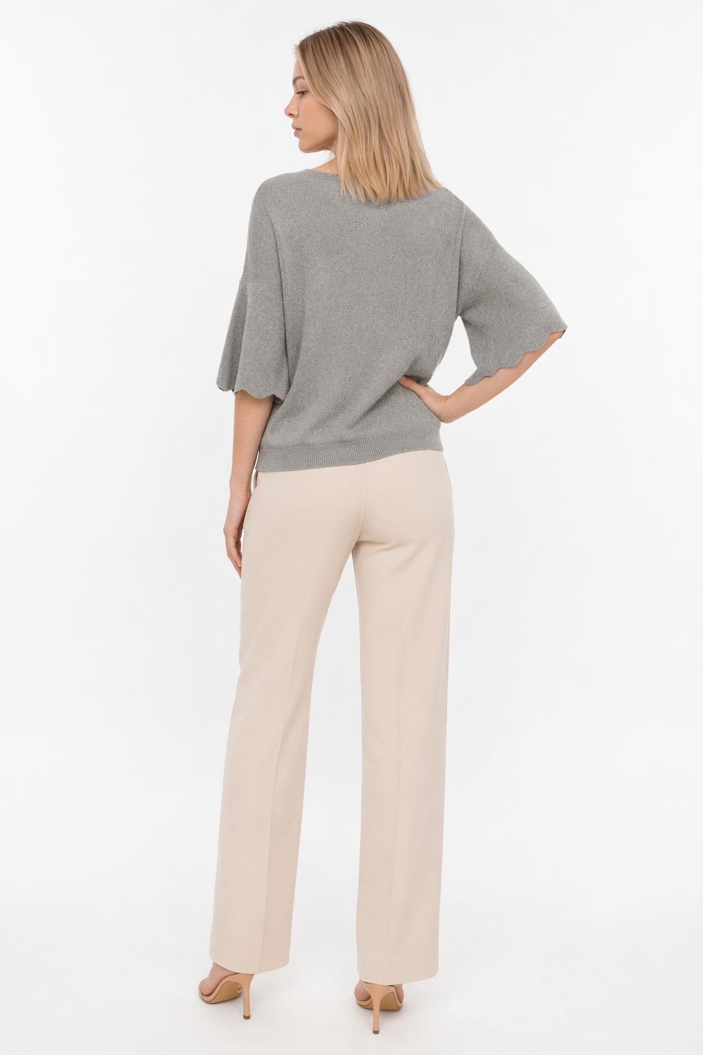 Lightweight Women's Knit Top with a Relaxed Fit Default