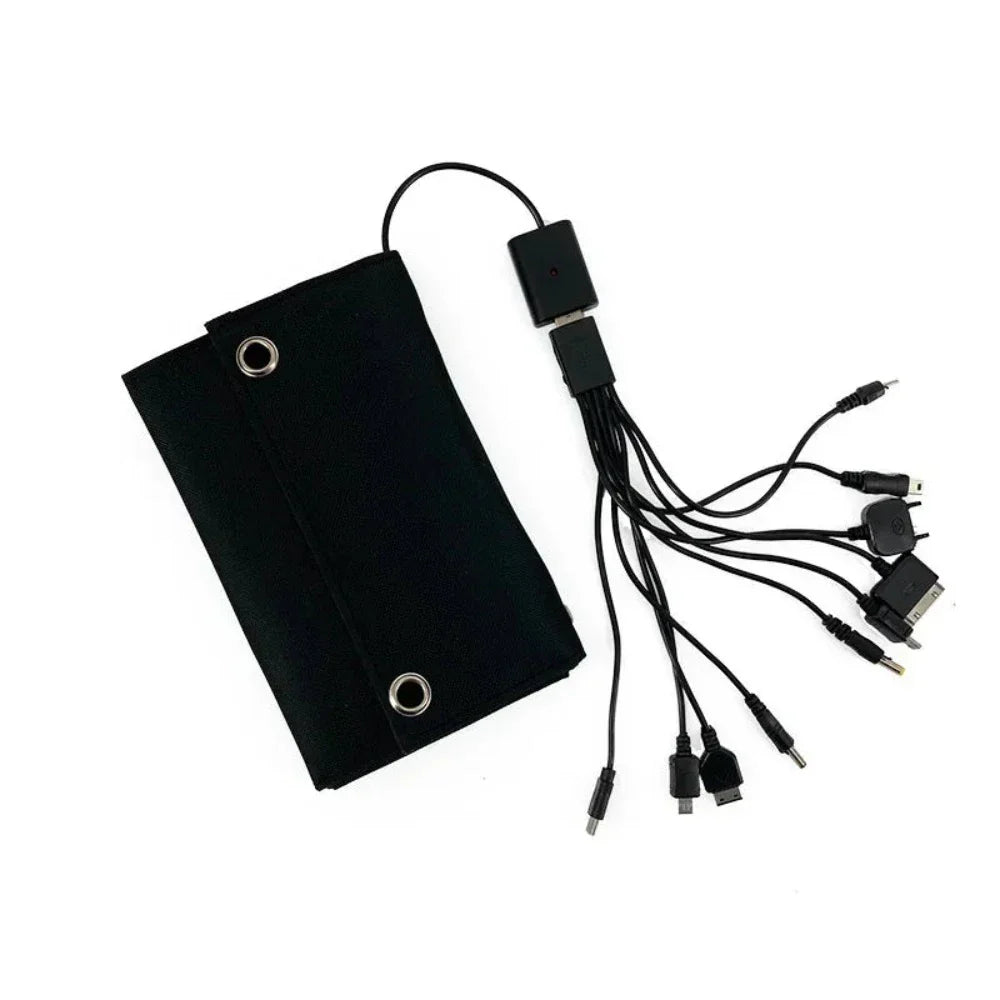 Cell Phone Solar Charger with USB Connection - Portable