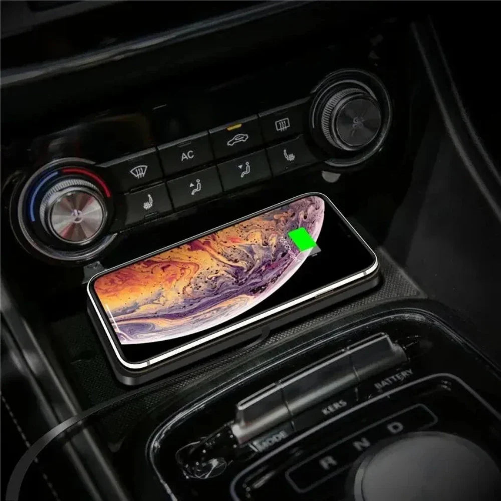 Slip-Resistant Rapid Wireless Charging Pad for Vehicles