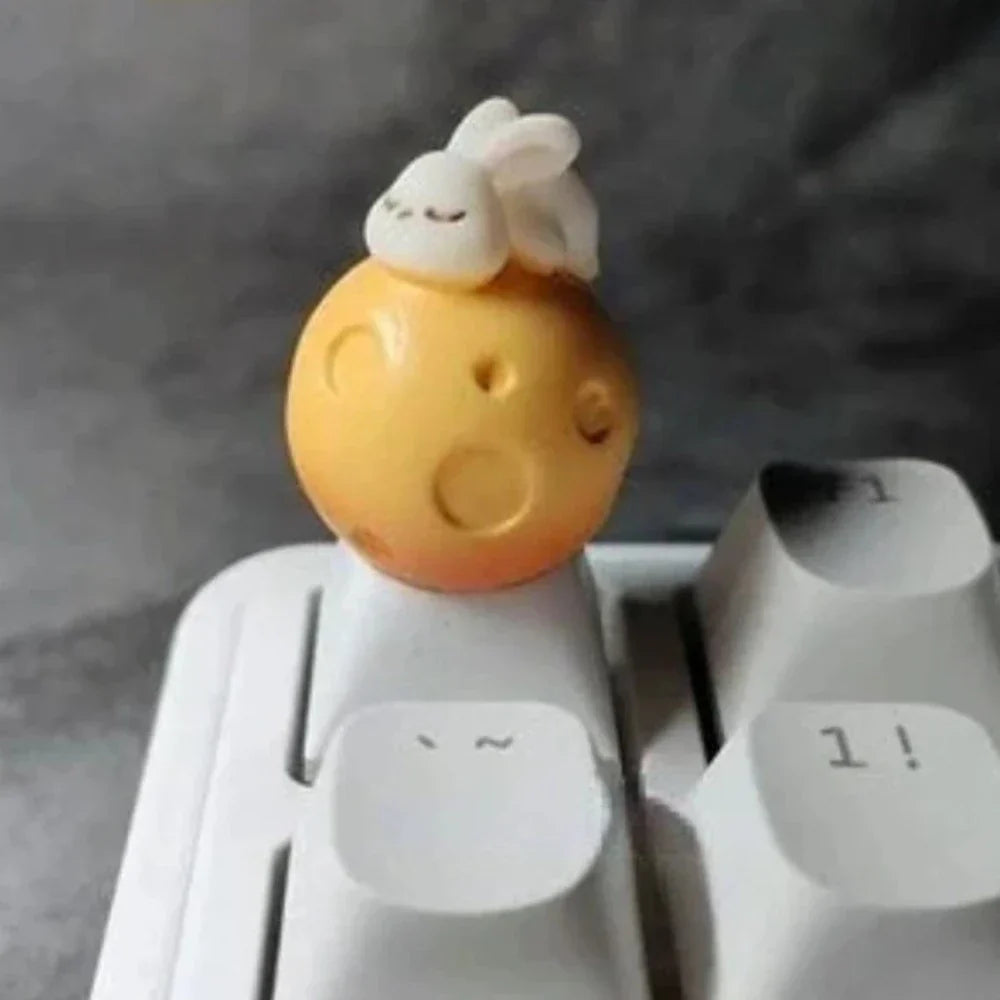 Cartoonish Pink Keycap Design