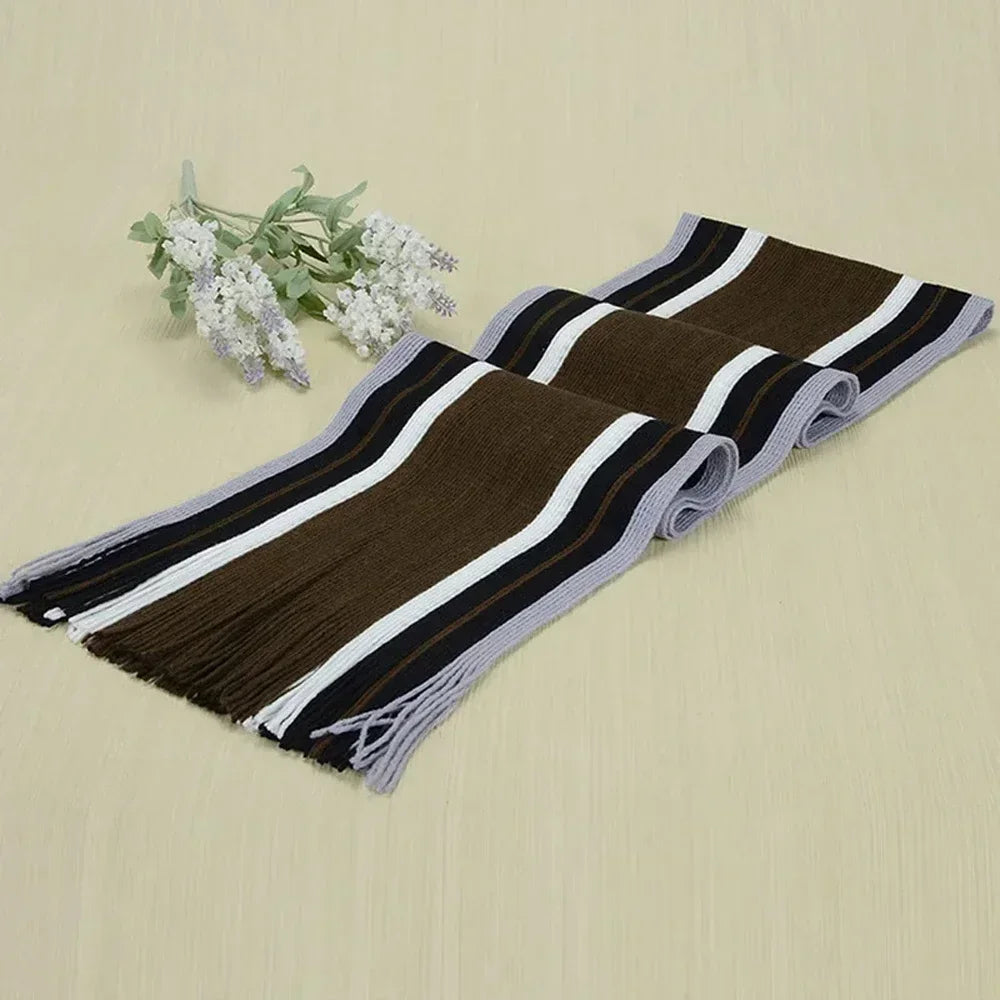 Cozy and Comfortable Patterned Scarf