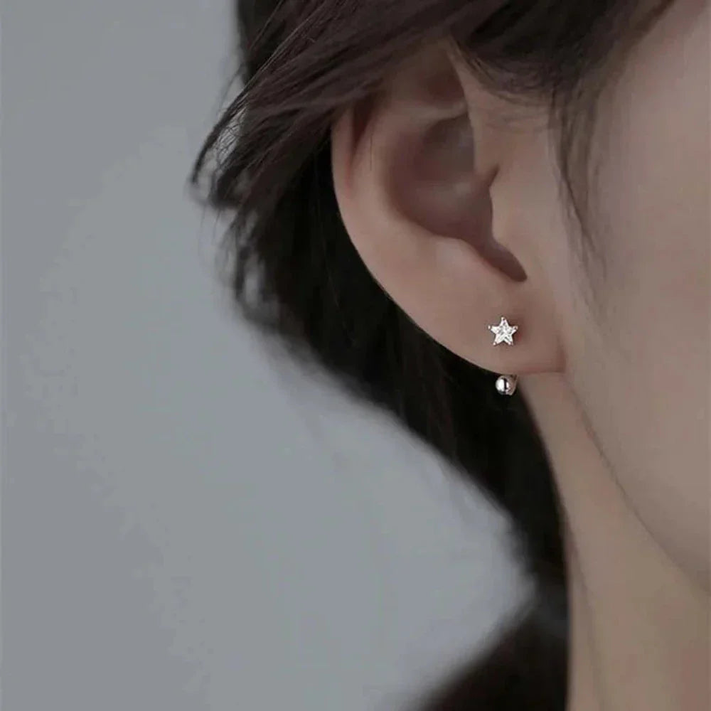 Sleek Star Studs