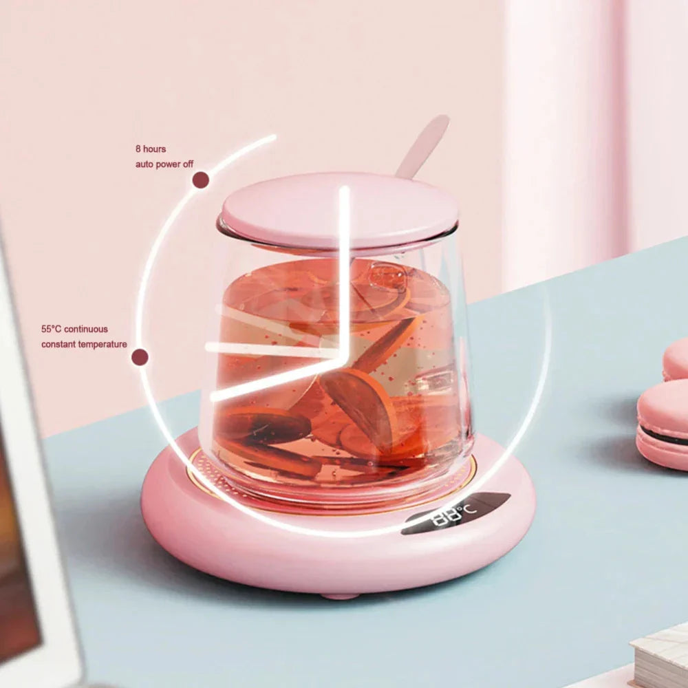 Digital Display USB Coffee Mug Warmer