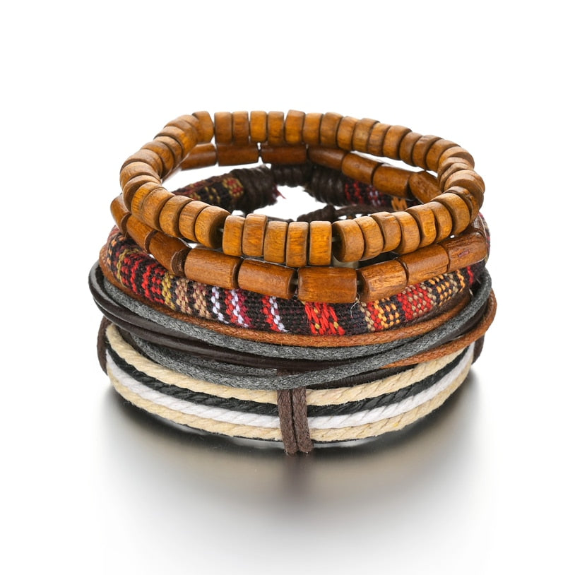 Gothic Layered Bracelet for Men
