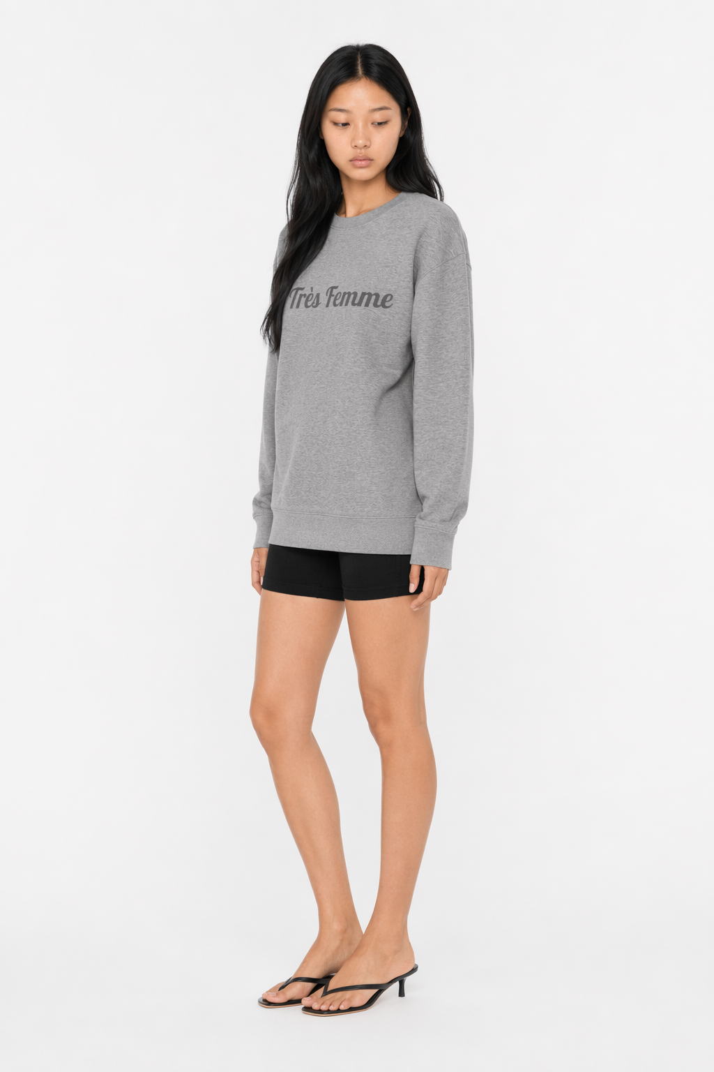 Logo Femme Crewneck Sweatshirt for Women Default