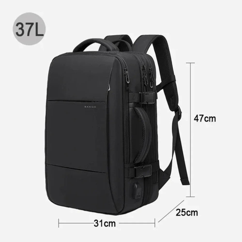 High Quality Waterproof Multilayer Backpack - 37L Capacity with Adjustable Fit