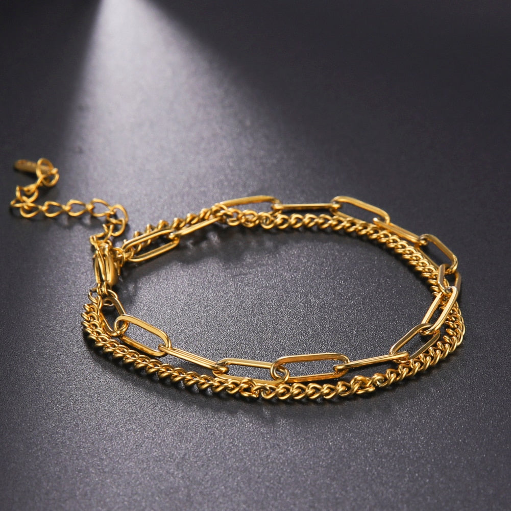 Multi-Strand Charm Bracelet for a Fashionable Stacked Style