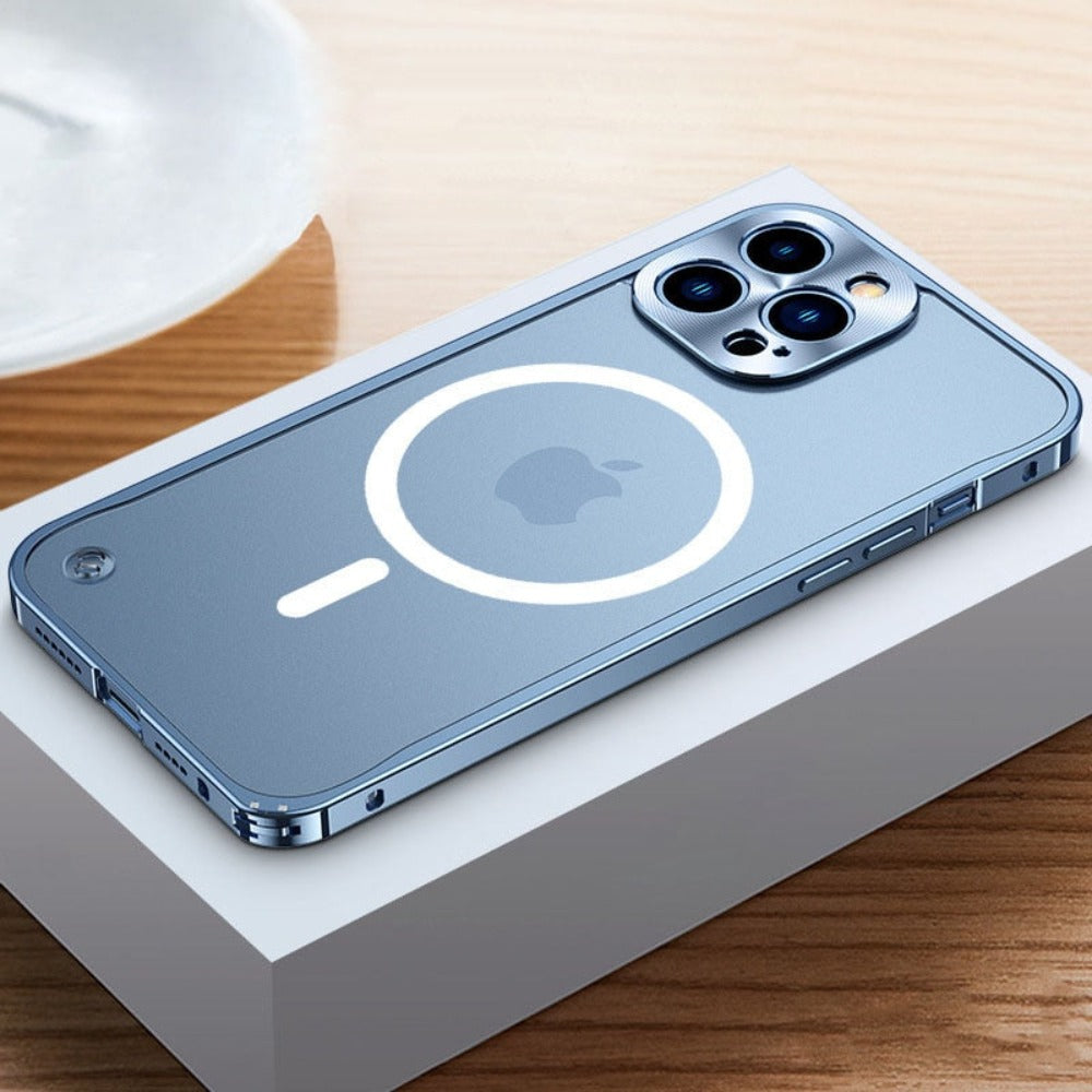 Metal Frame Premium Protective Case for iPhone: Enhancing Style and Durability