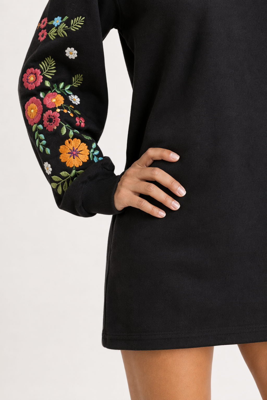 Floral Sleeve Women's Dress Default