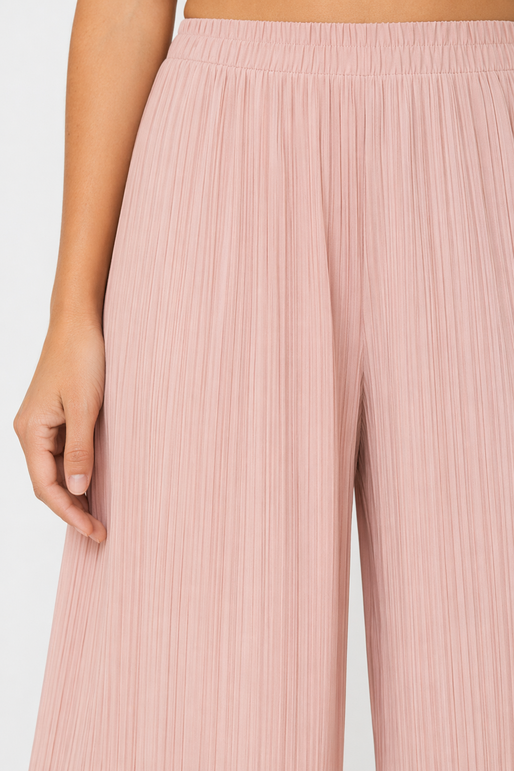 Flowy Chiffon Wide Leg Pants for Women Default