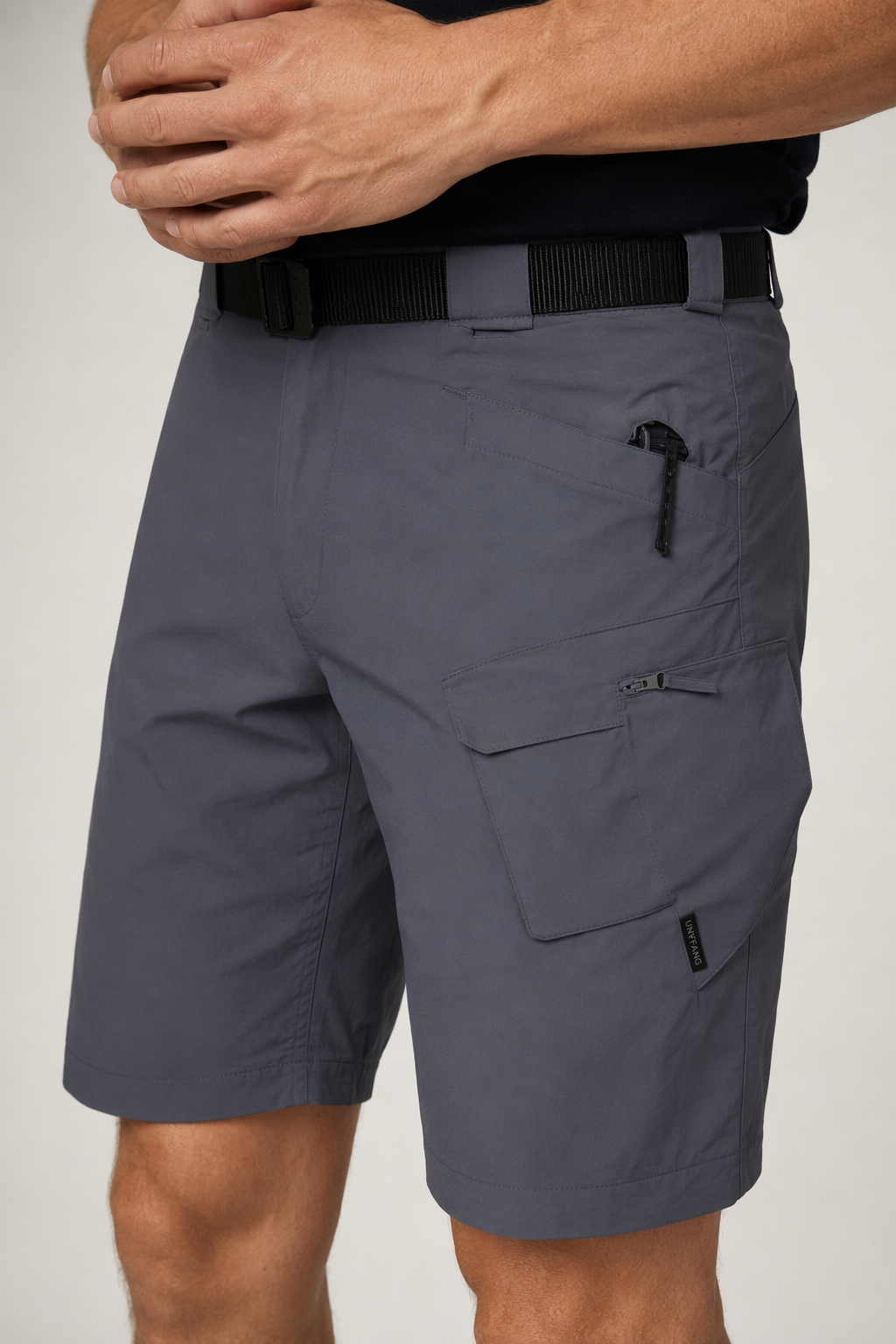 Efficient Outdoor Shorts for Men with Fast Drying Capability Gray