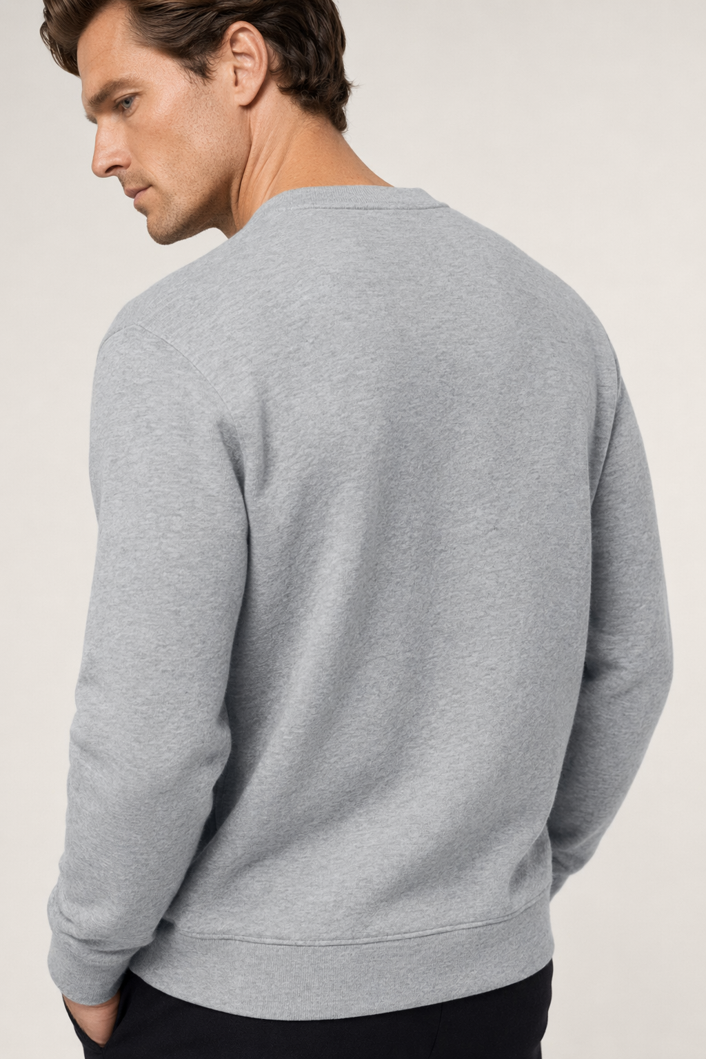 Back Print Alien Graphic Sweater - A Unique Twist on an Extraterrestrial Design Default