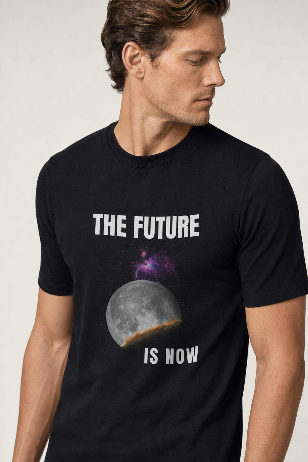 Men's Now or Never T-Shirt Black